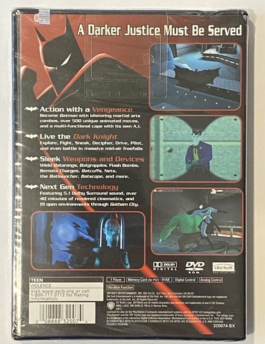 Batman Vengeance (Ubi Soft, 2001) Playstation PS2 New Factory Sealed • HangTab - Picture 2 of 6