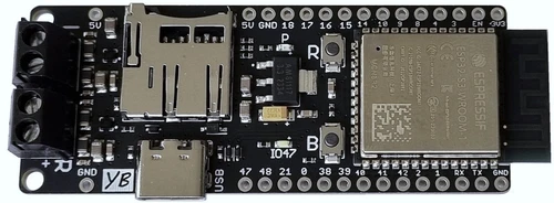 YB-ESP32-S3-AMP v3 Audio DevBoard: uSD, MAX98357A,WiFi,8MB Flash/2MB PSRAM,USB-C