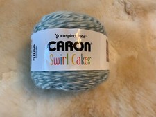 1 New CARON SWIRL CAKES "Mint Frappe" 8 OZ.ACRYLIC/WOOL YARN