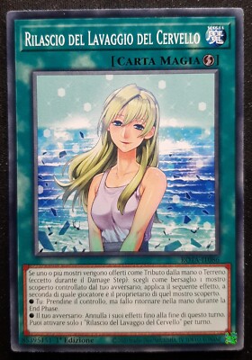 VERÖFFENTLICHUNG DER GEHIRNWÄSCHE auf Italienisch ROTA-IT086 Gemeinde YUGIOH