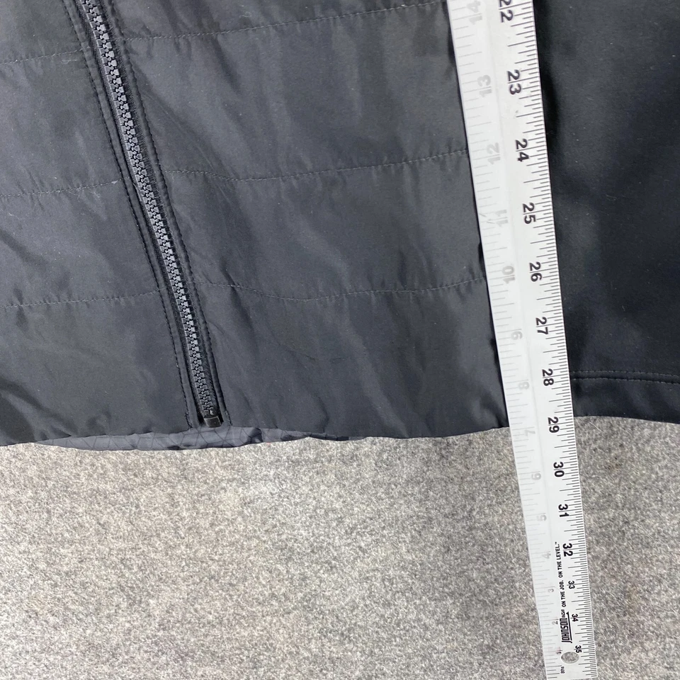 Port Authority Quilted Vest Men L Large Black Full Zip High Neck Sleeveless - Image 4 of 4