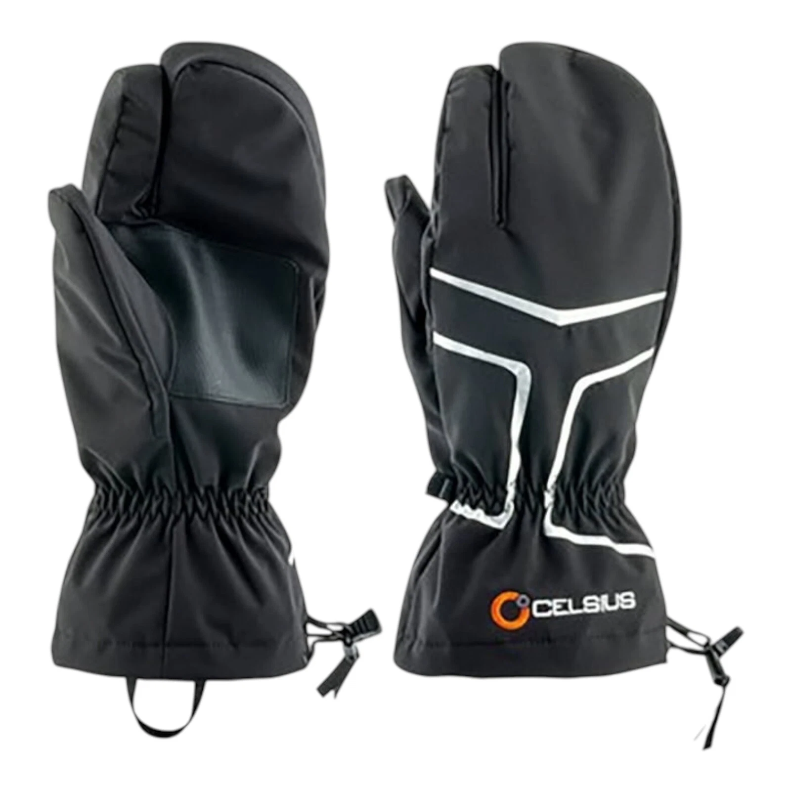 Celsius Split Finger Gauntlet Gloves 3 in 1 - Choose Size
