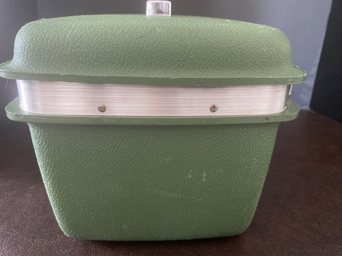 Samsonite Saturn Hard Side Vintage Cosmetic Case Green - Picture 4 of 11