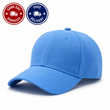 Custom Logo Baseball Cap Personalised Printed Mens Womens Adjustable Sports Hat