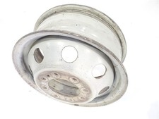 Wheel Rim 16x6 White Red RWD OEM 2000 2001 2002 2003 Ford E450