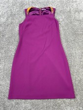 Tahari Dress Womens 14 Purple Bodycon *