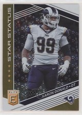 2019 Panini Donruss Elite Star Status Orange 21/25 Aaron Donald #SS-14 05nn