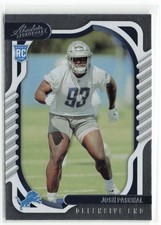 2022 Panini Absolute Josh Paschal RC Rookie Detroit Lions #173