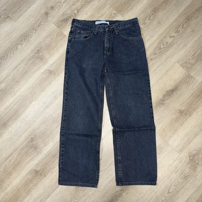Vintage Lee Mens Size W30 L28 Relaxed Fit Straight Leg Denim Blue Jeans 2005510