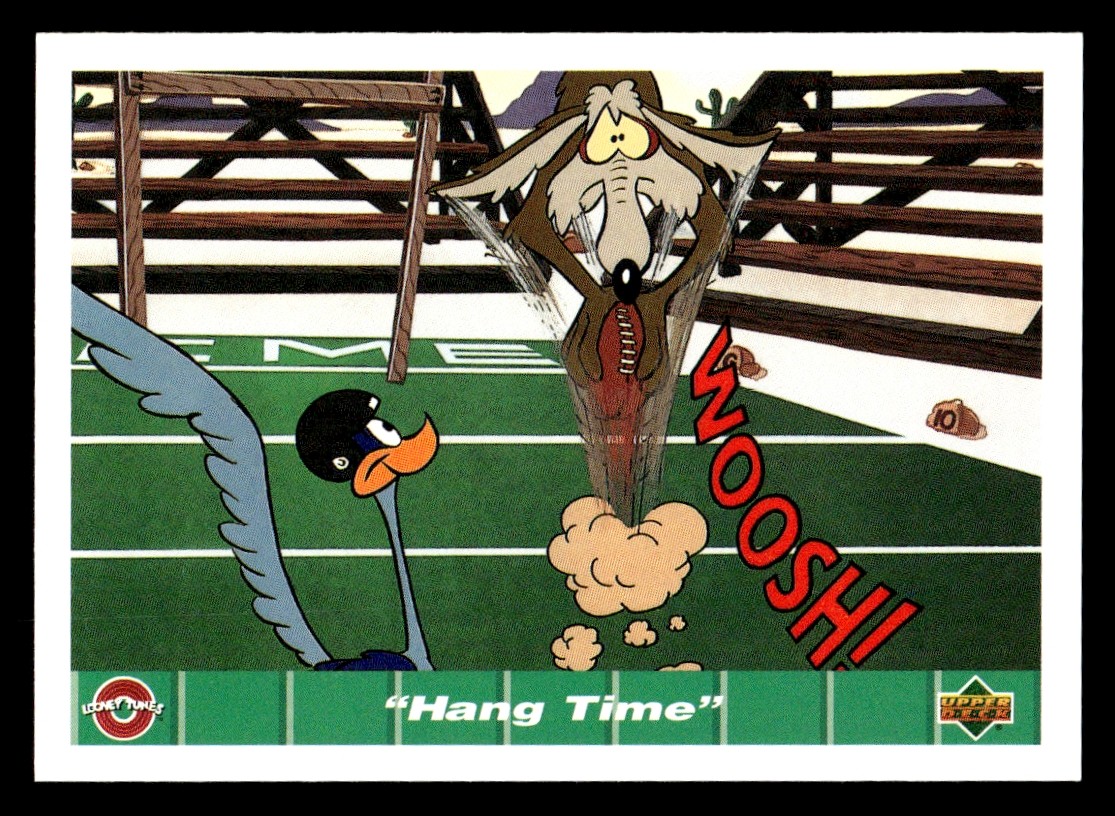 1992 Upper Deck Comic Ball IV Hang Time #33 NFL  Near Mint or Better