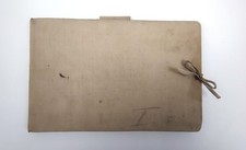 Antik Skizzenbuch Felic. Strupp 1905-08 68 Seiten Gemälde Tier Mensch Landschaft