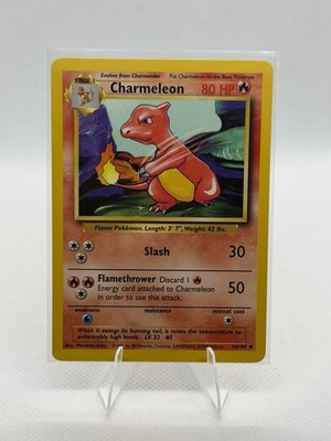 Pokémon TCG Charmeleon Base Set, Unlimited Uncommon Card #24/102