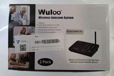 Wuloo 1 Mile Range FM Wireless Intercom System Home Security Systems 10-Channel