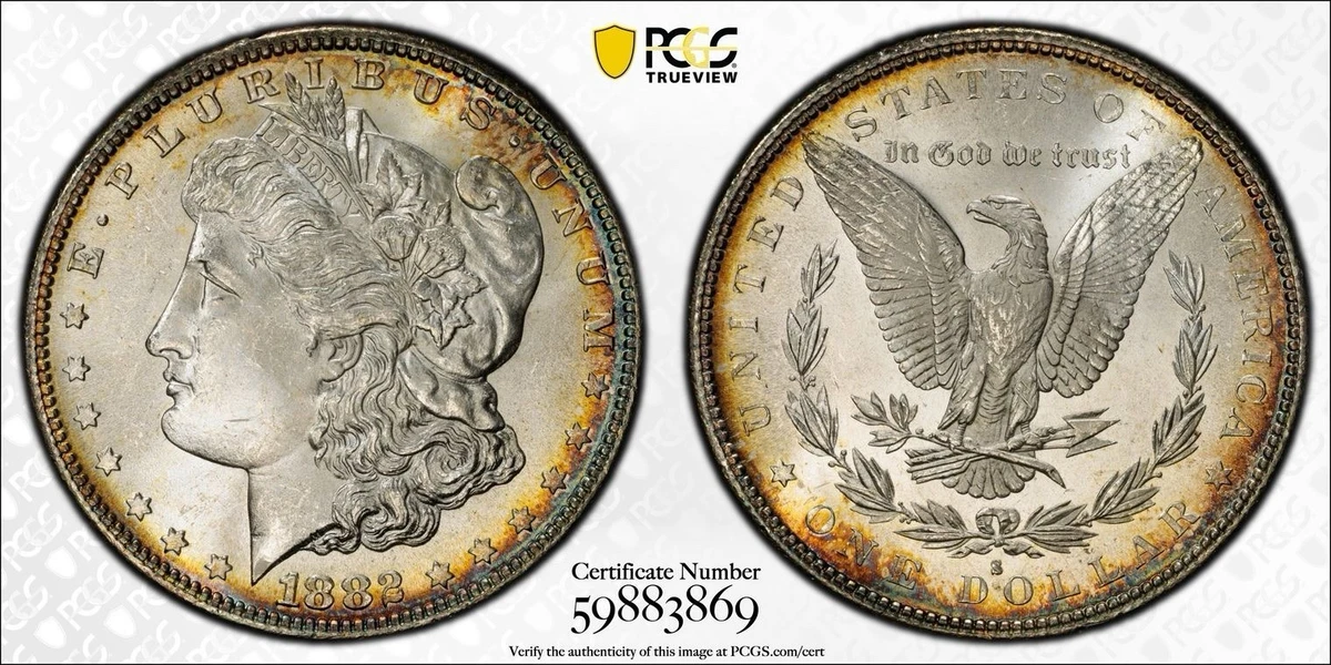 1882 Morgan US Dollars for sale | eBay