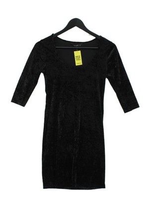 Dunnes Bodycon Midi Dress UK10 in Black