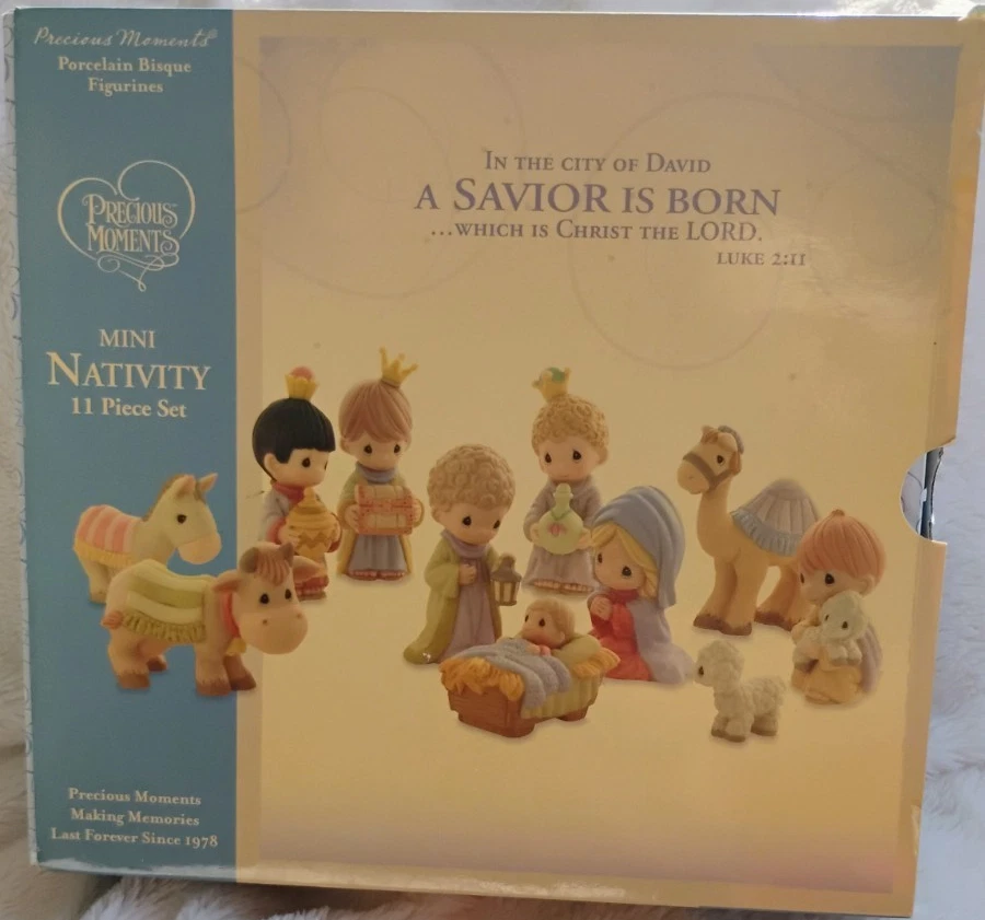precious moments mini nativity set products for sale | eBay