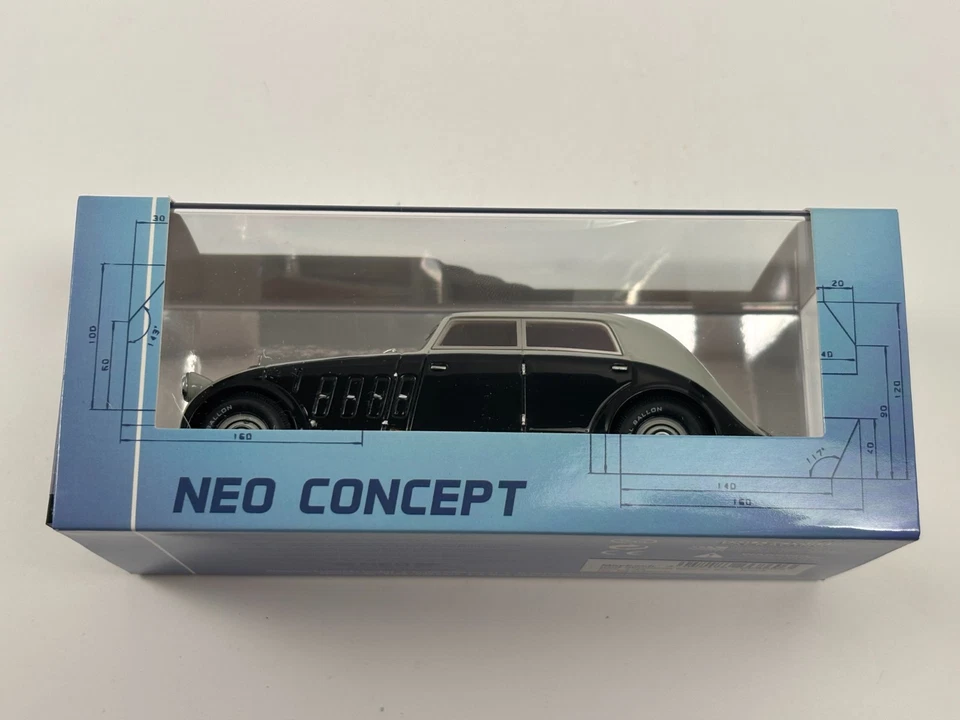 NEO SCALE MODELS 1:43 - MAYBACH ZEPPELIN DS8 STROMLINIE SPOHN 1932 - #46360 - Photo 3/4