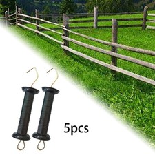 5 isolateurs de poignée de portail pour clôture électrique, accessoires pour
