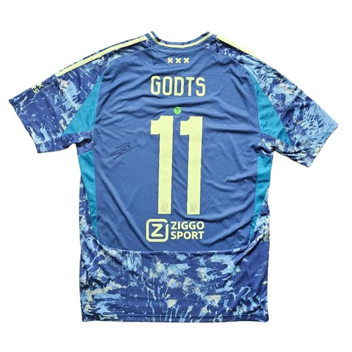 Mika Godts 11 Ajax Signed Away Shirt 2024/25 | Breakout Season - Picture 3 of 8