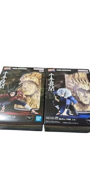 2set New Naruto Shippuden Panel Senju Hashirama Tobirama Figure Bandai Namco