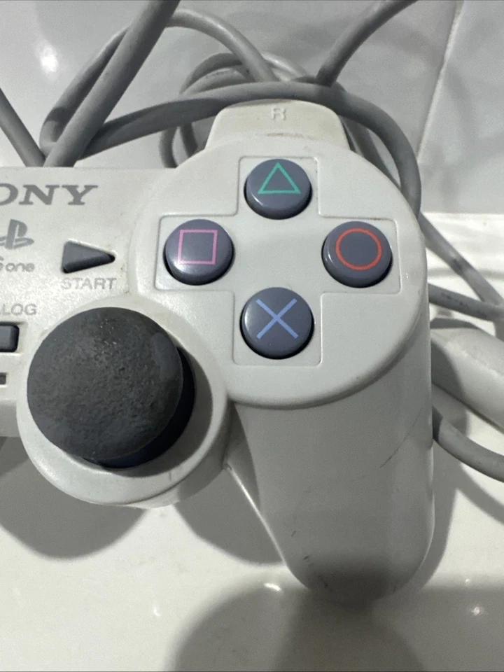 Sony PlayStation PS1 PS One Remote Controller White Gray SCPH-110 Official OEM - Image 3 of 4