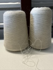 Lot 2 Spool Cone Peru COBWEB Soft Alpaca Wool Yarn Mix 1lb 15oz 890gr 012 D