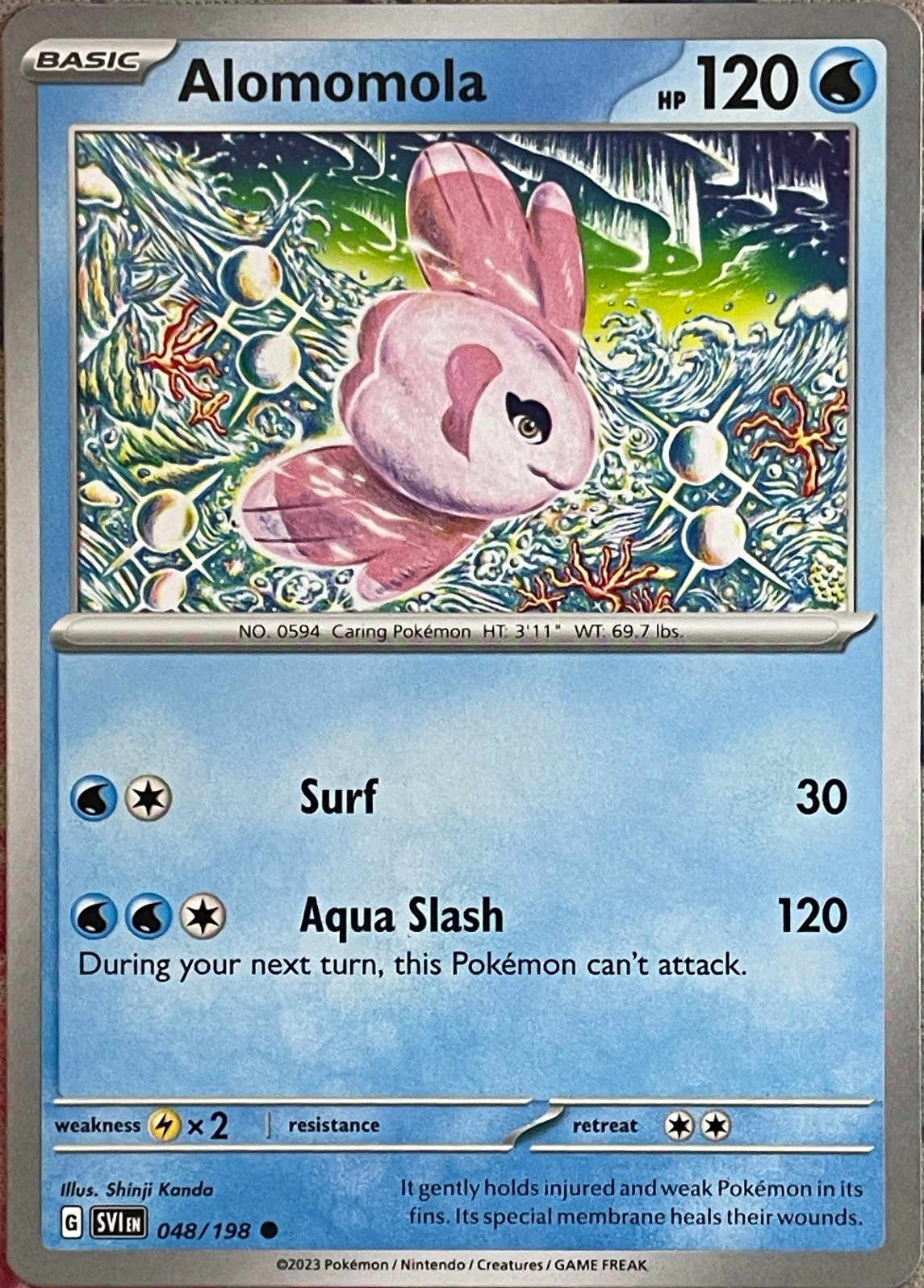 Alomomola - 048/198 - Scarlet & Violet Base Pokemon 2023