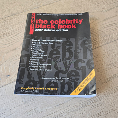 The Celebrity Black Book 2007 (Deluxe Edition) for Fans, Businesses & Nonprofits