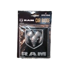 Ram Truck Emblem Car Badge Logo Open Road Brands Chrome Dodge Ram. 2.5 X 2.5