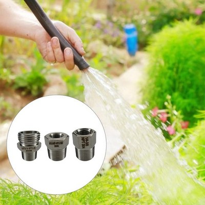 304 SS Gartenschlauch Adapter 2 St��ck geschmiedet Reduzierst��ck Sechskant Buch