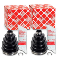 2X Febi Bilstein Faltenbalgsatz Achsmanschette Fiat Ducato 250 Peugeot Boxer