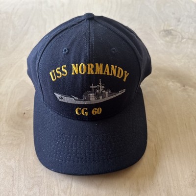 USS Normandy CG 60 Baseball Cap Hat