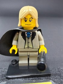Lucius Malfoy 4731 DARK GRAY SUIT Harry Potter LEGO&reg; Minifigure Mini Figure