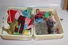 VTG Mattel 1960s 70'S Barbie LOT walk lively Doll Clothes Accessories & Case 2
