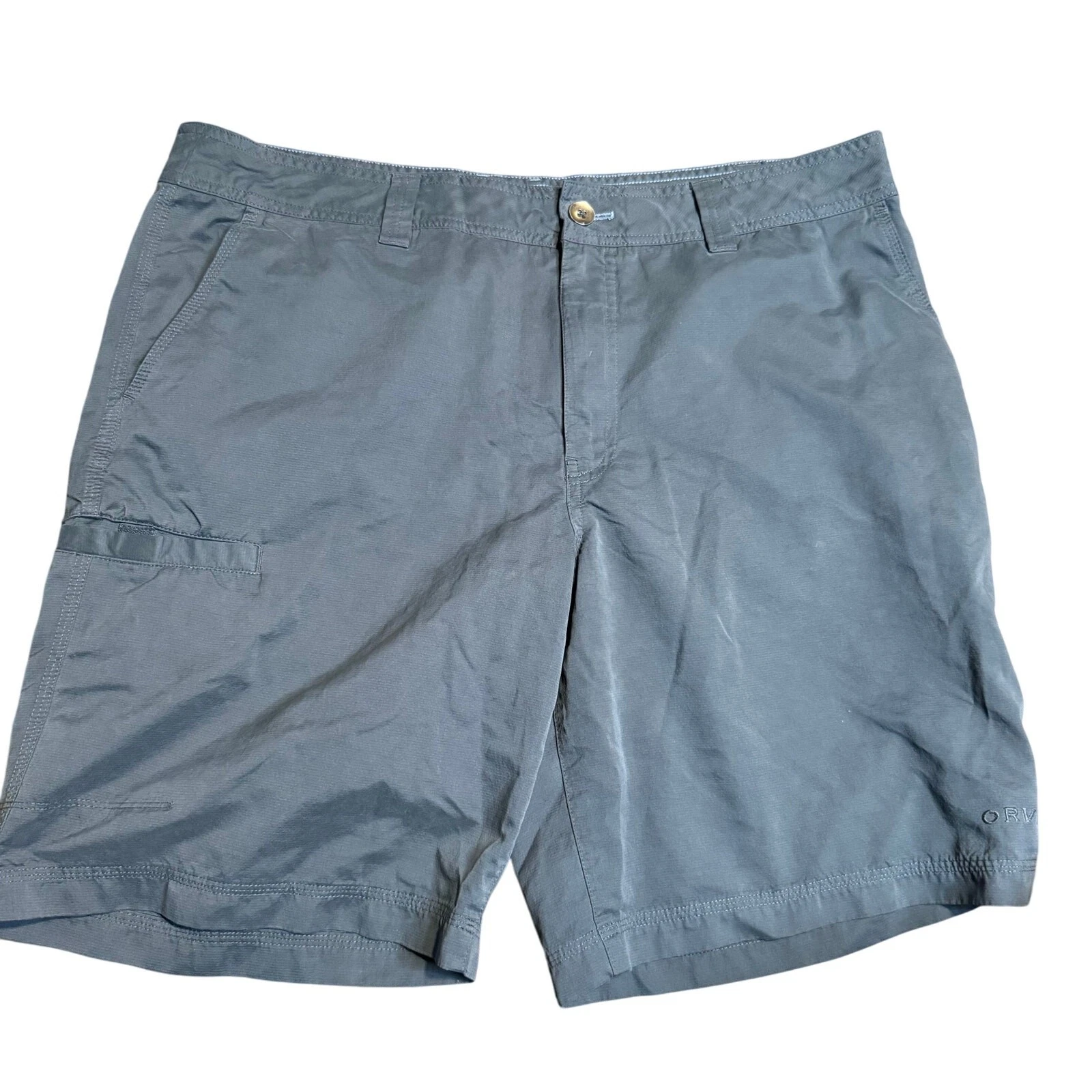 Orvis Performance Outdoor Guide Shorts, Navy Ripstop Quick Dry, Men's Size 40