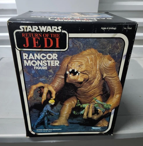 Rancor Monster Figure 1983 STAR WARS Vintage Original MIB NEW SEALED UNOPENED