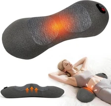 3 In 1 Electric Lumbar Support Pillow Back Massager with Heat Back Massager