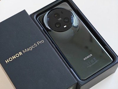 Honor Magic 5 Pro - 512GB - EU Version TOP ZUSTAND OVP Netzteil 66W