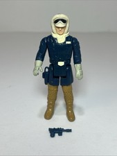 Vintage Star Wars Very Nice Han Solo Hoth Complete 1980 Kenner No COO