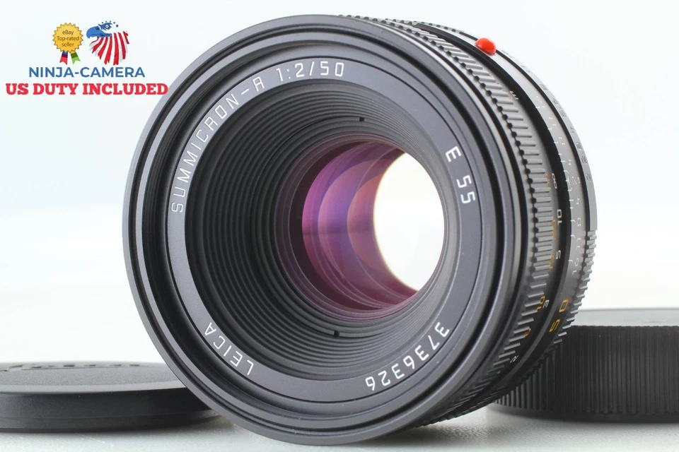 Objectif standard Rom [Top MINT] Leica Summicron R 50 mm f2 E55 Rom MF du JAPON - Photo 1/4