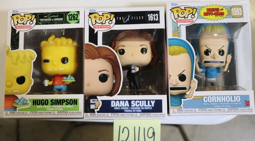 FUNKO POP LOT BARGAIN PIECE LOT OF 3 TELEVISION POPS     (121119)