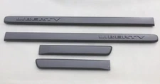05-07 Jeep Liberty Exterior Door Trim Molding Set Gray OEM #2