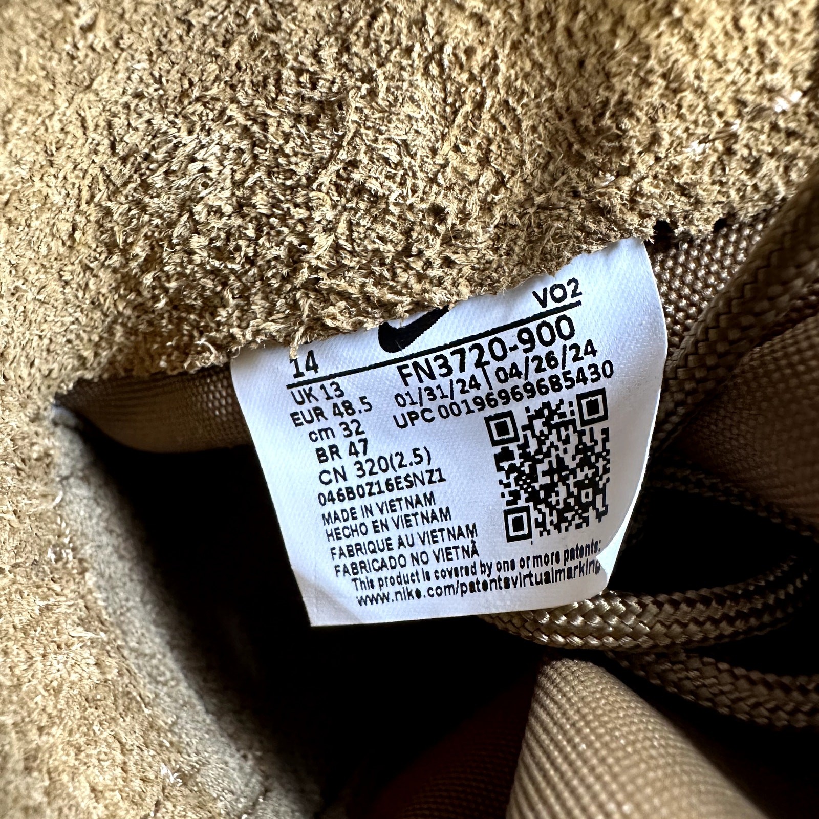 Nike SFB B2 Men's size 14 Tactical Military Combat Tan Boots FN3720-900 thumbnail 8