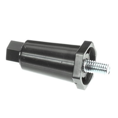 HATCO 05.30.040.00 Leg 2-1/2'' Adjustable Black Plastic Commercial Equipment