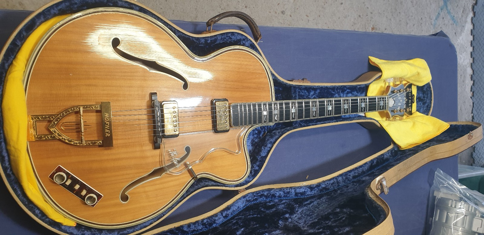 1961 Golden Hofner Thin Body. Serial number 22.