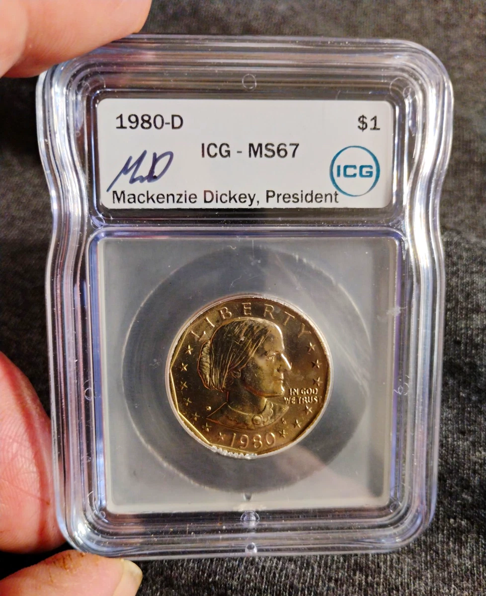 MS 67 Graded Susan B Anthony Dollars (1979-1981, 1999) for sale | eBay