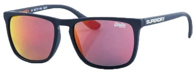Superdry Unisexe Shockwave Polycarbonate Des lunettes de soleil - Bleu - Photo 1/3