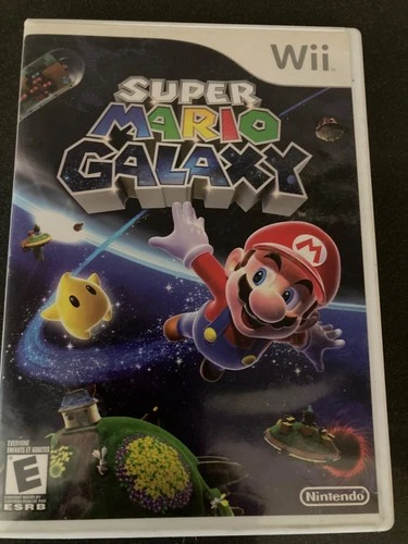 Super Mario Galaxy - Nintendo Wii - Complete with Manual