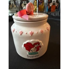 Rae Dunn Ariel Little Mermaid Treasures Trinket Jar, BNWT