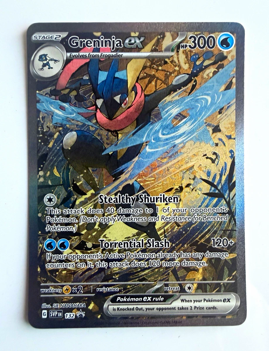 Greninja Ex 132 Sv: Scarlet & Violet Promo Cards for sale | eBay